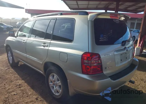 2003 Toyota Highlander Limited V6 from USA, damaged, VIN JTEHF21A930129293